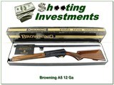 Browning A5 Light 12 72 Belgium in box!