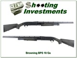 Browning BPS 10 Ga Stalker Synthetic Engraved 26” Invector Barrel