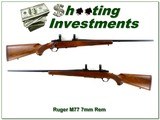 Ruger M77 7mm Rem Pre-Warning, Red Pad collector!