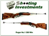 Custom Ruger No.1 Tropical in 300 Win Mag Case Colore