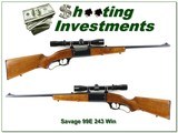 Savage 99E 243 Win w/ Redfield