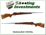 Weatherby Mark V Deluxe in 300 Wthy Mag 26in
