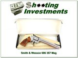 Smith & Wesson 686 no-dash stainless 8 3/8in 357 Mag in box!