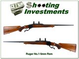 Ruger No. 1 B 6mm Rem, Red Pad, Pre Warning 26” Rifle 1976 Liberty