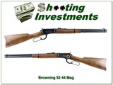 Browning Model 92 Centennial 44 Rem Mag 20” Rifle