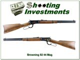 Browning Model 92 Centennial 44 Rem Mag 20” Rifle