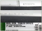 Remington Model Seven Stainless Synthetic 300 Rem SAUM 22” w Box - 4 of 4