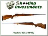 Weatherby Mark V Deluxe 1961 German made 300 collector!