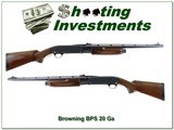 Browning BPS 20 Ga with factory 22in Invector barrel
