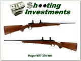 Ruger M77 “Liberty” 1976 made 270 Win