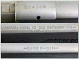 Winchester 70 Classic Stainless 26in 300 Weatherby Mag! - 4 of 4