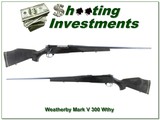 Weatherby Mark V original Fibermark 26in 300 Wthy mag! - 1 of 4