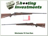 Winchester Model 70 Classic Sporter New Haven 7mm Rem with BOSS - 1 of 4