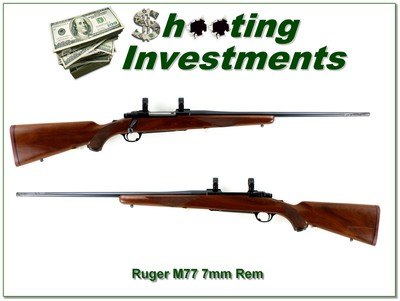 Ruger M77 earlier Red Pad Tang Safety in 7mm Rem