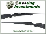 Weatherby Mark V Super Predator Masters 243 Win 24” USA
