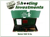 Merkel 40E SxS with 28in 20 and 16 Guage barrels in case with box! - 1 of 4