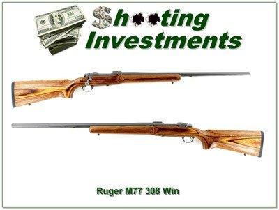 Ruger M77 All Weather Mark II 308 Win 26” HB w Laminate Stock
