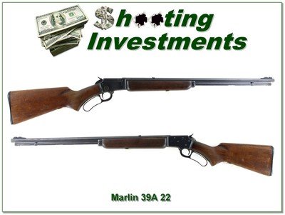 Marlin 39A 1954 JM marked 22 rimfire!