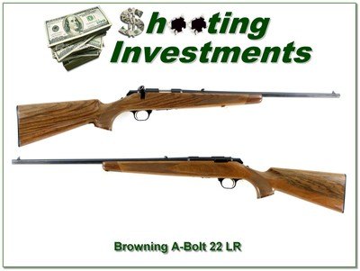 Browning A-Bolt 22 LR look new nicest wood I’ve seen!