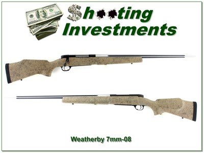 Weatherby Mark V Super Varmintmaster very hard to find 7mm-08 Rem
