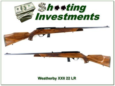 Weatherby XXII 22 auto 10 Rd Mag nice wood colors