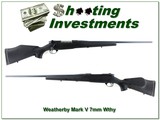 Weatherby Mark V original Fibermark in 7mm Wthy near new! - 1 of 4