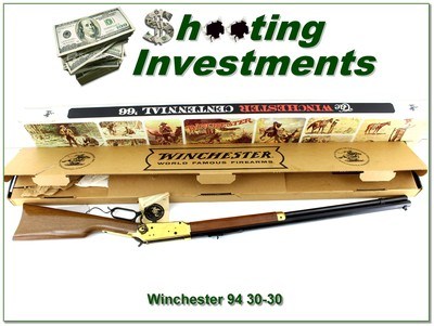 Winchester ‘66 Commemorative Centennial 26in Rifle 30-30 unfired in box