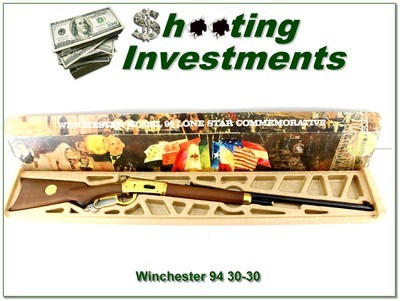 NIB Winchester 94 .30-30 Lone Star Commemorative 26” Half Octagon