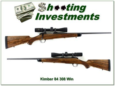 Kimber 84M Select Grade in 308 Win w/ Burris scope
