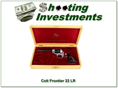 Colt Single Action Frontier Scout Arkansas Territory Sesquincentennial 22LR