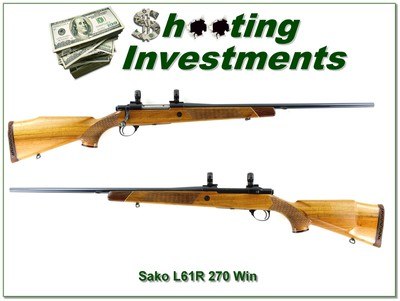 Sako L61R Deluxe Finnbear 270 Win Bofors Steel barrel!
