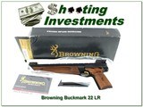 Browning Buckmark Silhouette 22LR unfired 9 7/8in barrel - 1 of 4