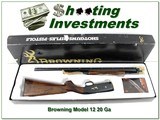 Browning Model 12 High Grade V 20 Ga 26” NIB Shotgun - 1 of 4