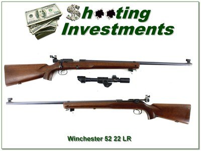 Winchester Model 52 22 LR.