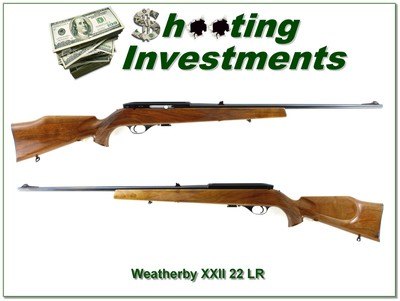 Weatherby XXII 22 LR early Italian collector!