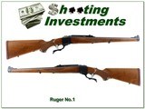 Ruger No.1 International Mannlicher Red Pad 30-06 like new! - 1 of 4