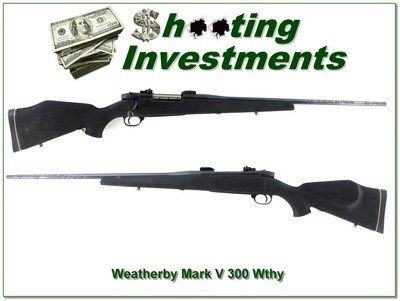 Weatherby Mark V original Fibermark in 300 Wthy Mag!