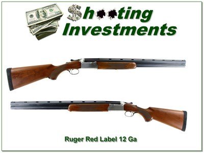 Ruger Red Label 12 Ga 26in choke tube barrels