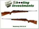 Weatherby XXII Deluxe Italian made by Beretta 22 LR Exc Cond - 1 of 4