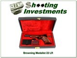Browning Medalist 22 Auto 1968 Belgium in case! - 1 of 4