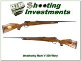 Weatherby Mark V BI-CENTENNIAL 300 Wthy Mag Rare Custom Shop - 1 of 4