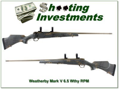 Weatherby Mark V Camilla Ultra Lightweight 6.5 Wthy RPM