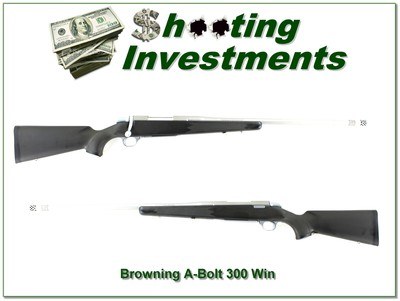 Browning A Bolt II Stainless 300 Win w/ BOSS