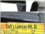Colt Trooper MK III 357 Mag 6in unfired in box! - 4 of 4