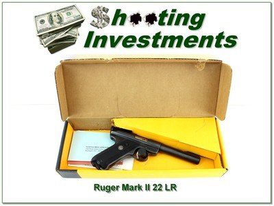 Ruger Mark II 22 LR Target Pistol 5.5Bull Barrel LNIB
