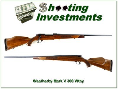 Weatherby Mark V Deluxe 1961 German made 300 collector!