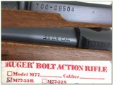 Ruger 77-22 22 LR 1984 First Year NIB!!! - 4 of 4
