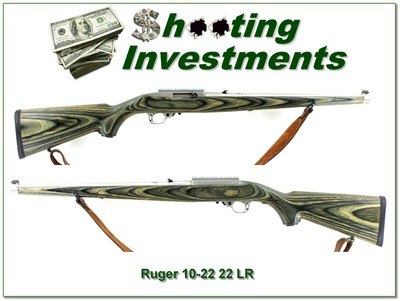 Ruger 10 22 International Stainless LaminatedChief AJ22LR