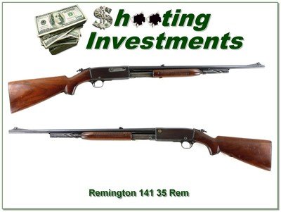 Early Remington Model 141 pump in 35 Rem