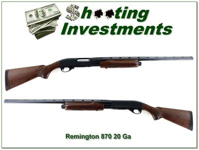 Remington 870 LW Magnum 20 Gauge Exc Cond!